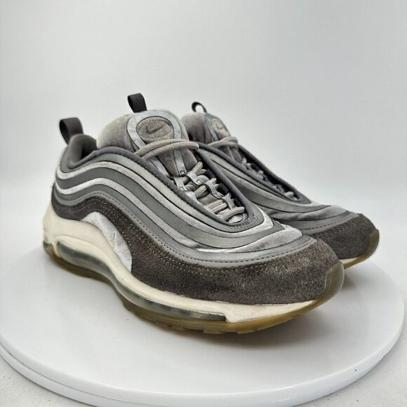 Nike Air Max 97 Ultra 17 LX Women Size 6 AH6805 001 Gunsmoke Grey White Shoes - Picture 4 of 15
